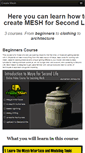 Mobile Screenshot of createmesh.com
